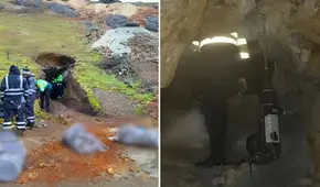 Tres mineros artesanales mueren en socavón ilegal de Apurímac: habrían inhalado gases tóxicos de un generador eléctrico Tres mineros artesanales mueren en socavón ilegal de Apurímac: habrían inhalado gases tóxicos de un generador eléctrico