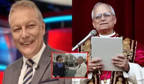 Günter Rave llega a Roma y sorprende al hablar en italiano sobre elección del nuevo Papa nacionalizado peruano