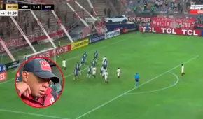 Edison Flores reveló lo que sucedió en el gol anulado de Universitario: "La bandera ya la tenía arriba"
