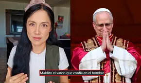 Katy Jara genera polémica con fuerte mensaje tras elección del papa León XIV: “Maldito el varón que confía en el hombre”