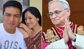 Esposo de Katy Jara la defiende tras ser criticada por su mensaje sobre el Papa León XIV: "Personas escupiendo veneno"