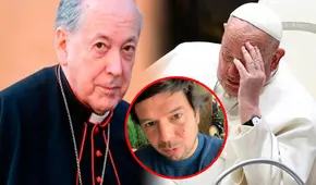 Renato Cisneros sobre desacato de Cipriani al llevar símbolos cardenalicios: “No perdona que el papa Francisco lo haya castigado”