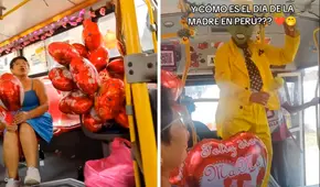 Bus en Lima sorprende a pasajeras por el Día de la Madre con show de La Máscara y usuarios reaccionan: “En Perú nunca te aburres”