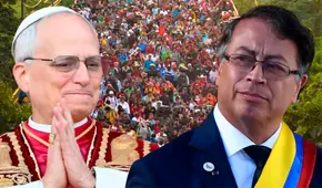 Petro pide a León XIV alzar su voz por los refugiados "humillados" en EE. UU.: "Ojalá sea el gran líder de los pueblos migrantes en el mundo"