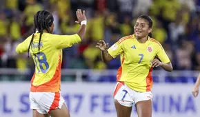 Durísima derrota de Perú en su debut en el hexagonal final: cayó 3 a 0 ante Colombia por el Sudamericano femenino Sub-17