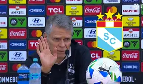 Autuori estalla por rumores tras caída de Sporting Cristal en la Libertadores: "No voy a responder esa tontería"