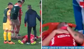 Luis Ramos salió en camilla tras sufrir fuerte golpe y periodista de ESPN tuvo desatinado comentario: "Game over para él"