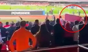 Hinchas de Sao Paulo sufrieron impactante accidente: tienen fractura de cráneo tras caerles un cartel de metal