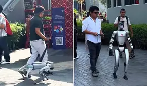 Universitario pasea su perro robot en la UPC y usuarios bromean: "Ni Elon Musk tiene esa tecnología"