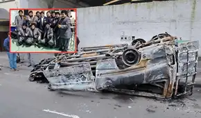 El fatídico accidente que causó la muerte de los integrantes del Grupo Néctar: bus chocó contra auto y cayó al abismo El fatídico accidente que causó la muerte de los integrantes del Grupo Néctar: bus chocó contra auto y cayó al abismo