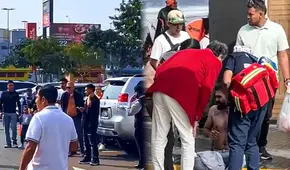 Así separaron a los sujetos del violento enfrentamiento en Jockey Plaza: uno tenía pistola de gas
