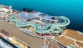 Crucero Norwegian Aqua sorprende con la primera montaña rusa acuática en altamar