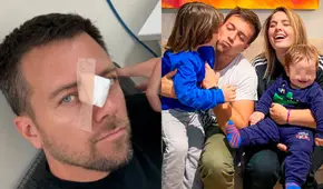 Julián Zucchi apareció ensangrentado tras visita a sus hijos en casa de Yiddá Eslava: "Empezó a sangrar bastante"