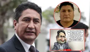 Cuchillo, sí; Cerrón, no: Carlincatura ilustra como hay resguardo político para ciertos prófugos en el Perú