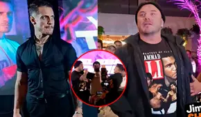 Jenko del Río y Nikko Ponce se van a los golpes en pleno careo de los 'Celebrity Combat': fueron separados por la producción