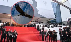 El cóndor andino sorprende en la alfombra roja de Cannes con el documental  ‘I Love Perú’