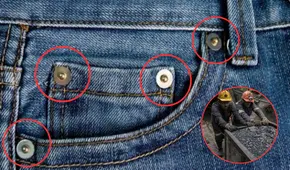 ¿Sabes para qué sirven los remaches de tus pantalones? Su verdadera función te sorprenderá