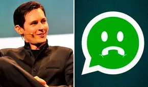 Fundador de Telegram acusa a WhatsApp: "Más del 80% de sus funciones son copiadas"