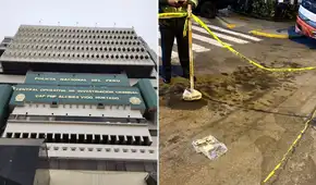 Descartan atentado en Dirincri: explosivo fue llevado por ciudadano para denunciar extorsión