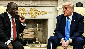 Trump sorprende y confronta al presidente de Sudáfrica con videos relacionados a posibles genocidios en el país