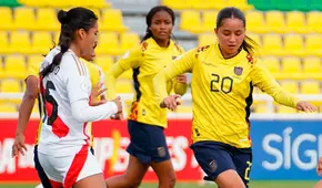 Perú cayó goleado 4-1 contra Ecuador y quedó eliminado del Sudamericano femenino sub-17