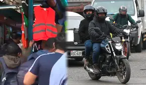 Motociclistas abarrotan Gamarra por alta demanda de chalecos con placa: estos son todos los precios