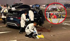 Feroz balacera en la Vía Expresa deja un coronel herido tras persecución a delincuentes