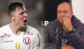 Henry Quinteros menosprecia gol de Diego Churín en triunfo de Universitario vs Sporting Cristal: “No seas malo”