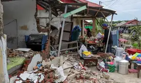 Terremoto en Indonesia: imágenes de centenares de viviendas destruidas por el sismo que sacudió al oeste del país