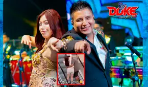 ¿Nació el amor? Animador de Son del Duke y la cantante Paola Rubio fueron ampayados dándose un beso en centro comercial