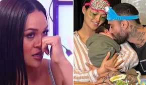 Angie Arizaga llora por tremenda sorpresa que le dio su bebé de 10 meses y lo presume en redes sociales: “¡Eso, Mateo!”
