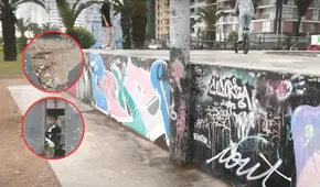 Rampas rotas y fierros al descubierto: usuarios reclaman mejoras en skatepark de San Miguel