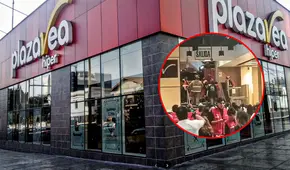 Cae ascensor de sede de Plaza Vea en Miraflores y deja herida a una mujer adulta mayor