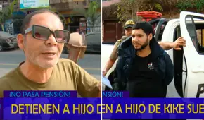 Capturan al hijo de Kike Suero por deuda de manutención y cómico pagó S/30.000 para salvarlo: “Empeñé mi alma”
