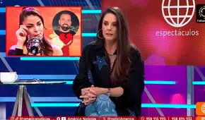 Rebeca Escribens se quiebra en vivo tras ver a Laura Spoya anunciar el fin de su relación: “Eres una mujer valiente”