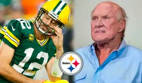 ¿Adiós Aaron Rodgers? Leyenda de Pittsburgh Steelers rechaza posible fichaje del QB: "¿Es broma?" ¿Adiós Aaron Rodgers? Leyenda de Pittsburgh Steelers rechaza posible fichaje del QB: "¿Es broma?"