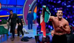 "El Patrón" protagoniza pelea en vivo en Venga la Alegría: tuvo que ser retirado del set "El Patrón" protagoniza pelea en vivo en Venga la Alegría: tuvo que ser retirado del set