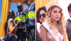 Polémica en Arequipa: miss Socabaya rompe en llanto y denuncia discriminación tras ser reemplazada por segunda finalista en desfile escolar
