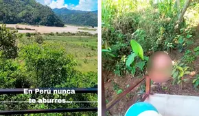 Parque en Chanchamayo desata risas por curioso letrero para turistas: “No s…”