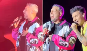 Ricardo Mendoza sorprende al cantar en vivo junto a Ezio Oliva en esperado regreso de Adammo