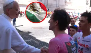 Isaac del Toro no ganó el Giro 2025, pero sí la bendición de León XIV: logró un hito único para México en el Vaticano