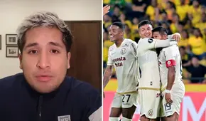 Fanodric hace una simulación del sorteo de los octavos de final de la Copa Libertadores y reacciona al posible rival de la U: ''Lo grito como un gol'' Fanodric hace una simulación del sorteo de los octavos de final de la Copa Libertadores y reacciona al posible rival de la U: ''Lo grito como un gol''