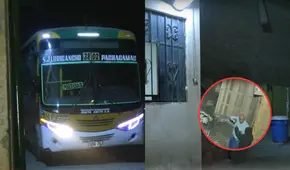 Extorsionador golpea a chofer y deja presunto explosivo en empresa de buses 'La C' en Manchay: "Traté de esconderme"
