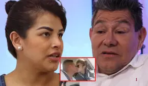 Esposa de Dilbert Aguilar responde fuerte tras exposición de video besando a joven de Huancayo: "Mi familia está bien"