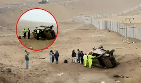 Fatal accidente en Huacho: dos mujeres mueren tras volcadura de camioneta en Panamericana Norte