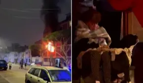 Casa de abuela se incendia por tercera vez en Lince: vecinos acusan que ella provoca el siniestro