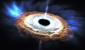 La NASA detecta el agujero negro supermasivo que devora todo a su paso: se 'come' 40 veces más materia que otros similares