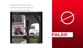 Video no muestra un ataque de Palestina a Israel con el uso de niños como "escudos humanos"