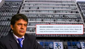 Tomas Gálvez, vinculado a Los Cuellos Blancos, volvería a la Fiscalía: Poder Judicial rechaza pedido de suspensión