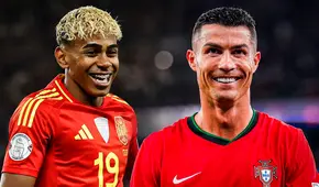 La abismal diferencia de edad entre Cristiano Ronaldo y Lamine Yamal, estrellas de la final de la Nations League La abismal diferencia de edad entre Cristiano Ronaldo y Lamine Yamal, estrellas de la final de la Nations League